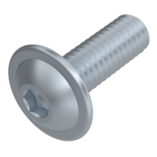 DIN EN ISO 7380-2, Round head flanged screw