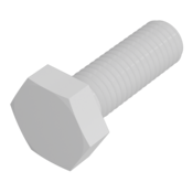 DIN 34810, Plastic hexagon head screw